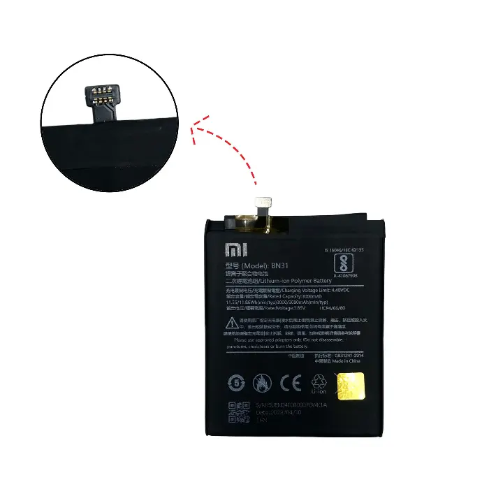 [BT MIBN31-5] BN-31 Original Cell Battery for Redmi Note 5 - Reliable Power Solution