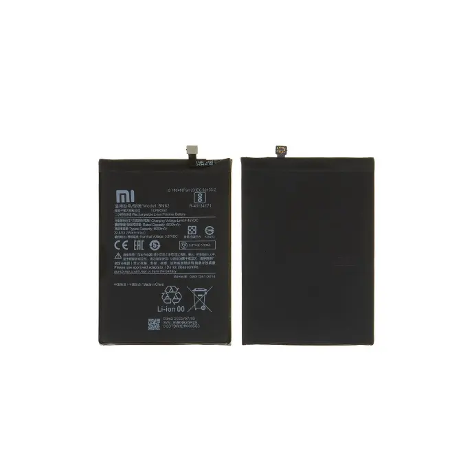 [BT MIBN62ZNF] ZNF BN-62 Battery Replacement for Redmi Note 9/Poco M3 - Reliable Power Solution