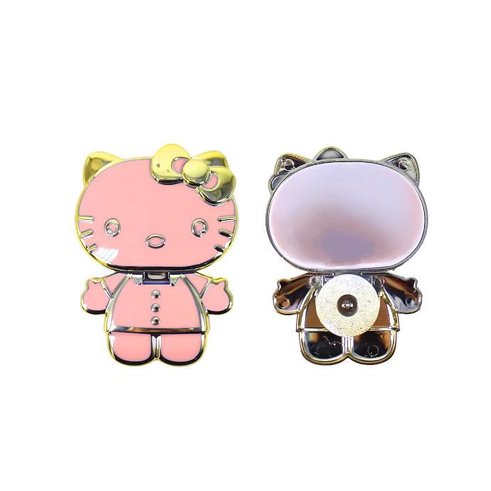 Kitty Fancy Mobile Stand With MIrror (Pink)