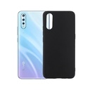 Vivo S1 Matte Soft Silicone Paper Case (Black)