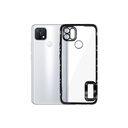 Oppo A15/A15S CD Chrome Back Case (Black)