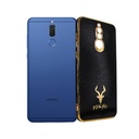 Huawei Mate 10 Lite Markhor Logo Chrome Back Case (Black)