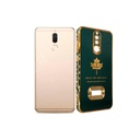 Huawei Mate 10 Lite Markhor Logo Chrome Back Case (Green)