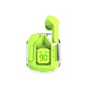 Air 31 Transparent Crystal Color True Wireless Earbuds - Stylish & Clear Sound