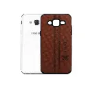Samsung J5 Dake Brown Leather Back Case - Stylish & Durable Protection