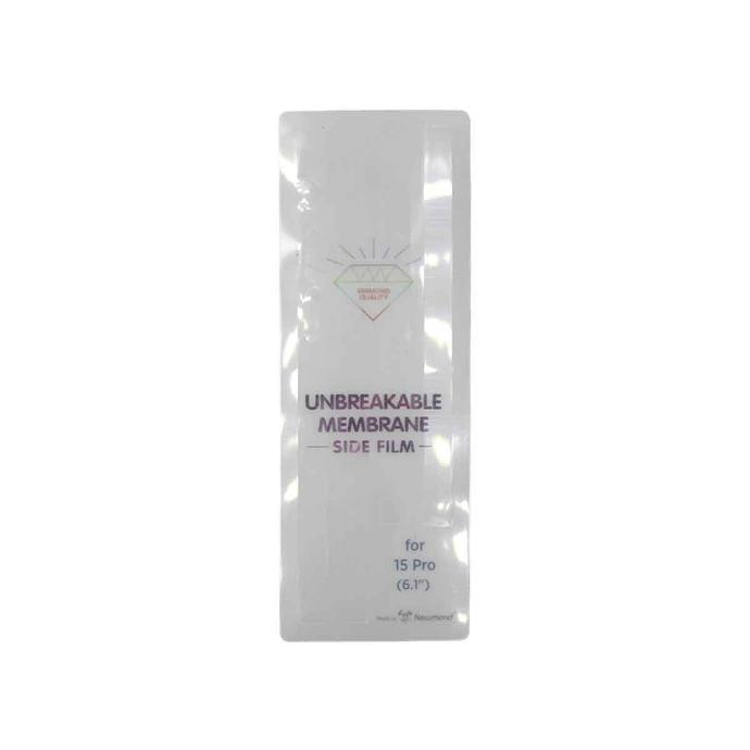 iPhone 15 Pro Unbreakable Membrane Side Ring Sheet - Ultimate Protection