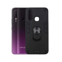 Vivo Y17/Y15/Y12/Y11 Armour Back Case (Black)