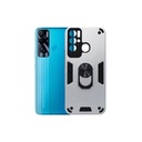 Tecno Pova Neo Armor Back Case (Silver)