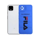 Google Pixel 4XL Puffer Back Soft Silicone Back Case (Blue)