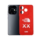 Tecno Spark 10C Puffer Back Case - Stylish Red Soft Silicone Protection