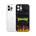 iPhone 12 Pro Max Puffer Black Silicone Case - Stylish & Protective