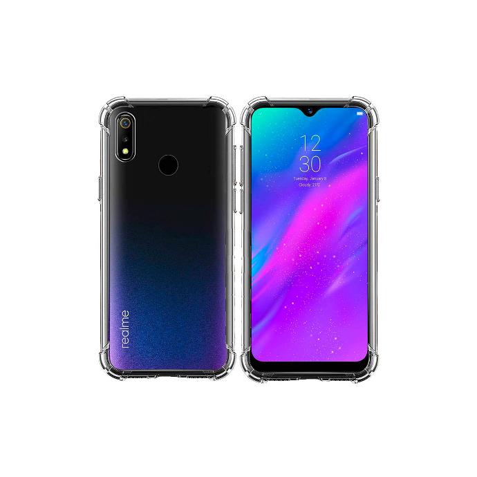 [PO7BORELME3] Oppo Realme 3 1.5mm TPU Transparent Back Case