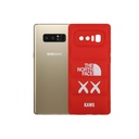 Samsung Note 8 Red Soft Silicone Back Case - Stylish & Protective Design