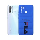 Vivo Y30/Y50 Puffer Back Print Soft Silicone Back Case (Blue)