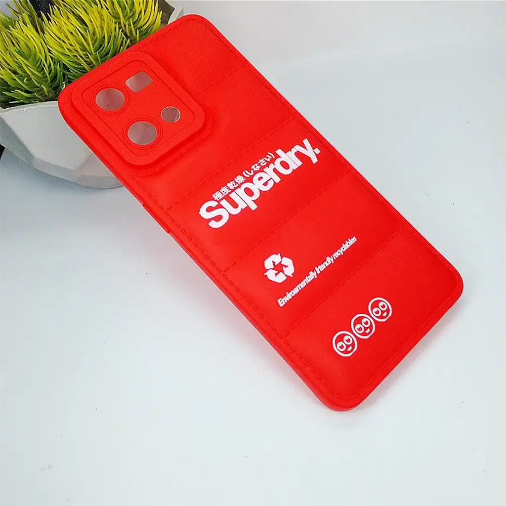 Red Puffer Printed Soft Silicone Back Case for Oppo F21 Pro 4G