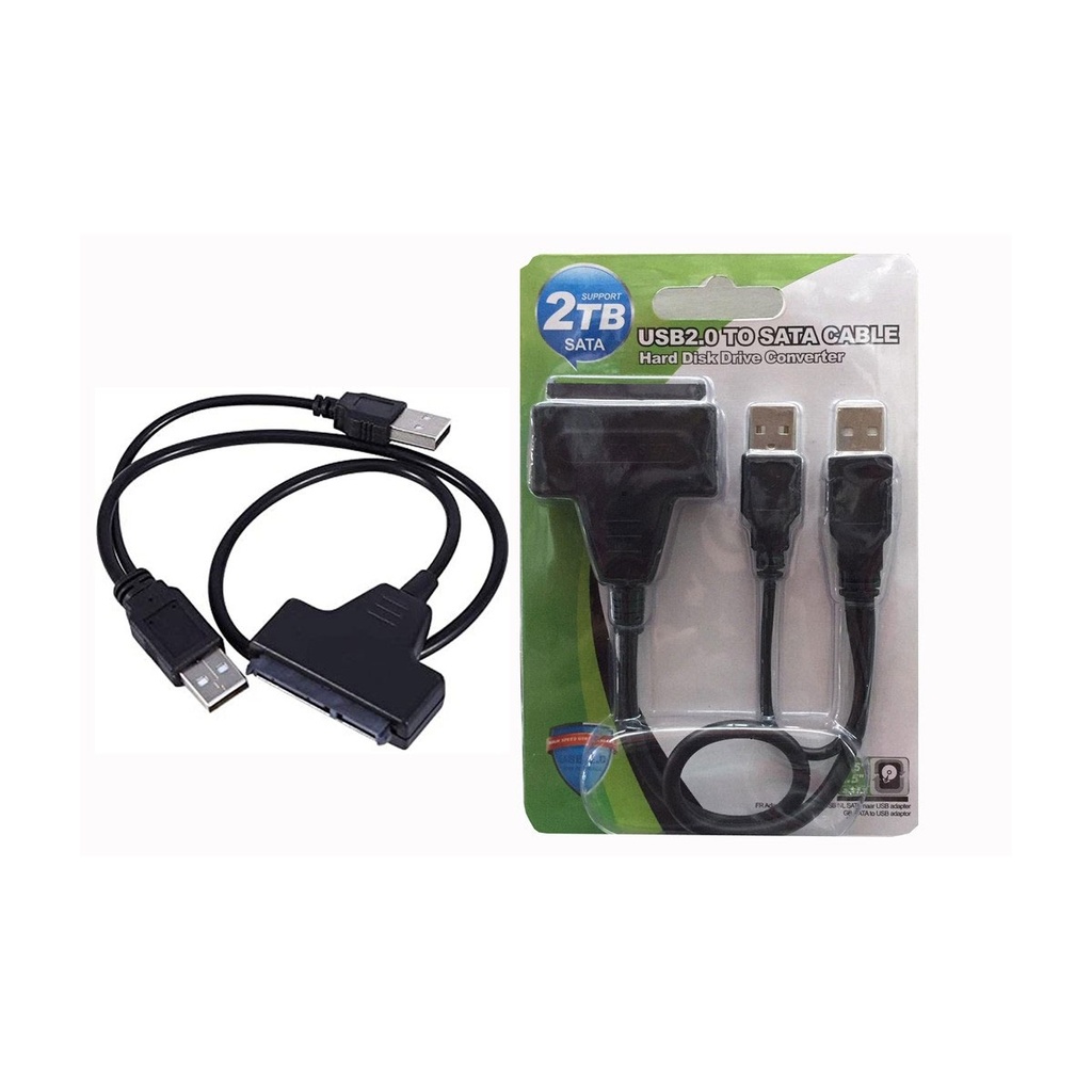 [CPU CABLE-9] SATA to USB Cable for 2TB Hard Disk Connection to PC/Laptop