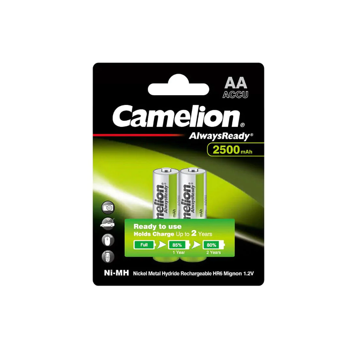 [BT-CA-RC-O-CMLN-AA-1] Camelion AA Universal Cell 2500Mah Rechargeable