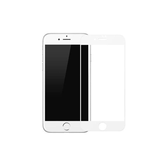 iPhone 6G, 7G, 8 White G-Rhino Tempered Glass - Premium Protection