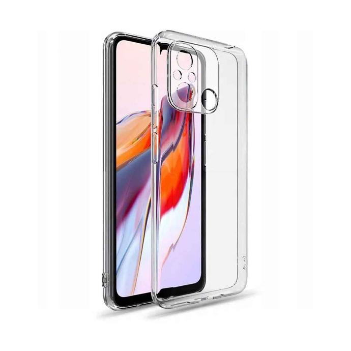 Redmi 12C 4G Dust Plug Transparent Back Case