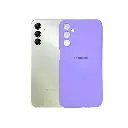 Samsung A24 Official Soft Silky Back Case (Light Purple)