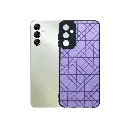 Samsung A24 Leather Back Case - Light Purple