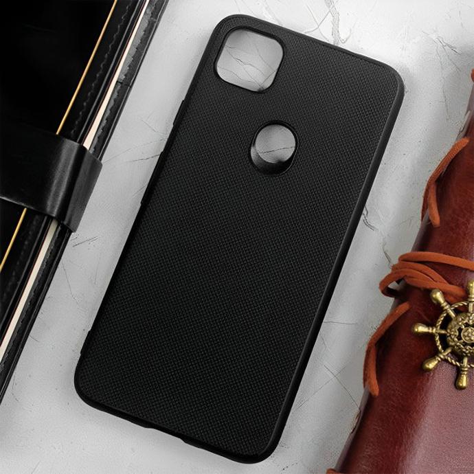 Google Pixel 4A (Nillkin) Copy Super Frosted Shield Matte Back Case (Black)