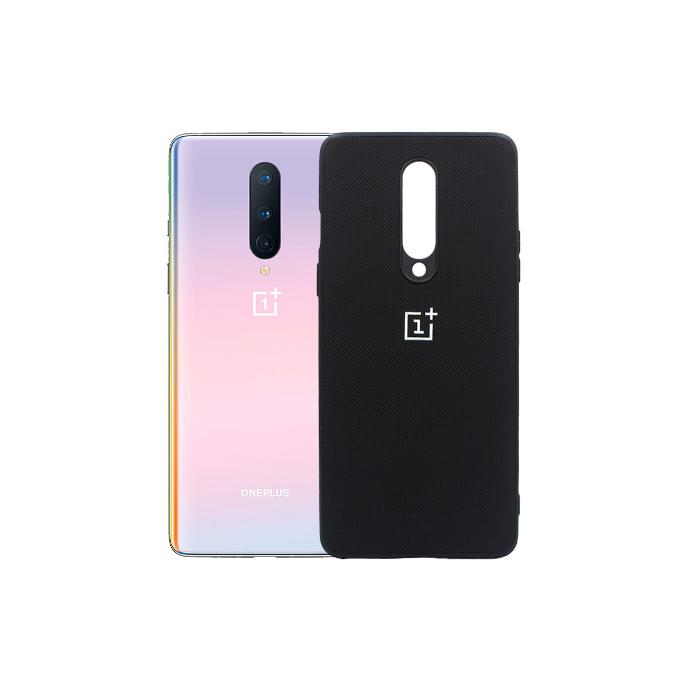 OnePlus 8 (Nillkin) Copy Super Frosted Shield Matte Back Case (Black)