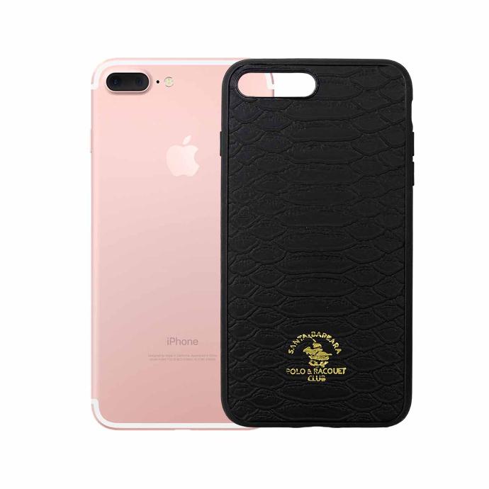 Iphone 7|8|SE 2020 Polo Logo Back Print Back Case (Black)