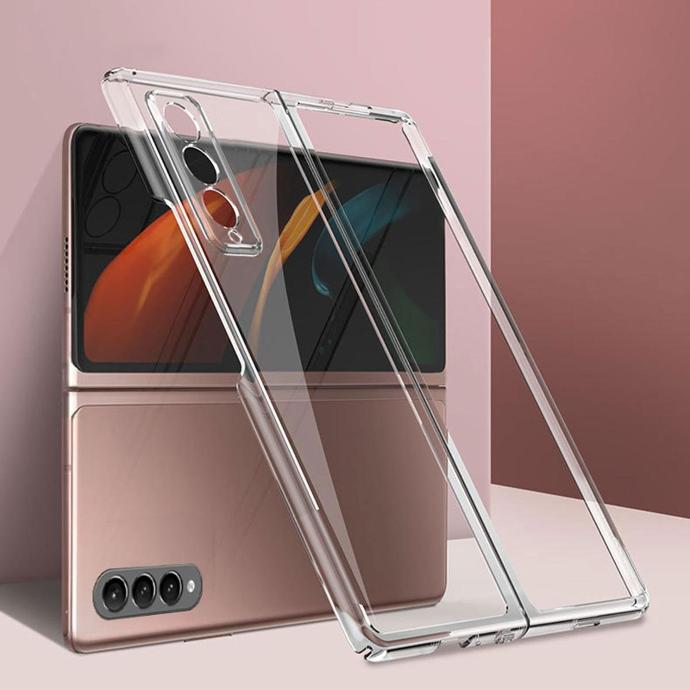 [PO7BSZFLD3-1] Samsung Z Fold 3 Clear Transparent Back Case