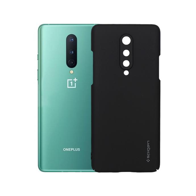 OnePlus 8 Spigen Hard Paper Matte Back Case (Black)