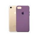 Iphone 7G Back Case Soft Silky Mobile Pouch (Light Purple)
