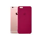 Iphone 6G Plus/6S Plus Official Soft Silky Back Case (Punch Pink)