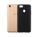 Oppo F5 Rock Soft Silicone Back Case (Black)