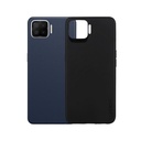 Oppo F17 Pro Rock Soft Silicone Back Case (Black) 