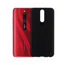 Redmi 8 Rock Soft Silicone Back Case (Black)