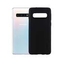 Samsung S10 Rock Soft Silicone Back Case (Black)