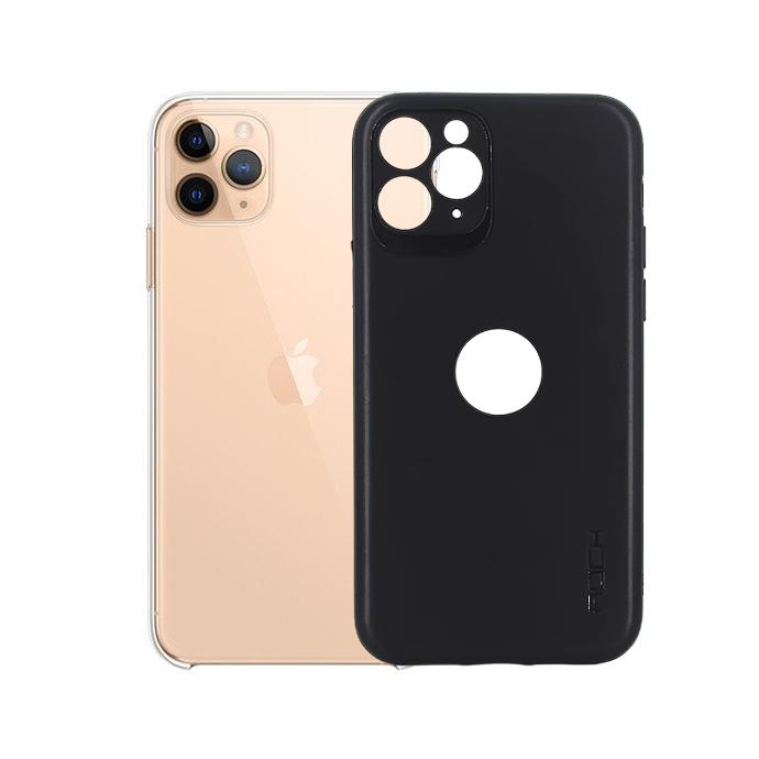 [PO14BIPXIMAX-11-2] Black Rock Soft Silicone Back Case for iPhone 11 Pro Max