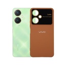 Vivo Y27 Brown Soft Silicone Back Case with Camera Lens Protection