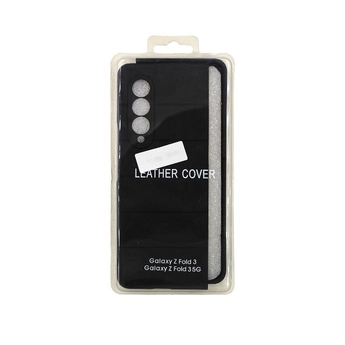 Samsung Z Fold 3/Z Fold 3 5G Official Soft Silky Back Case (Black)