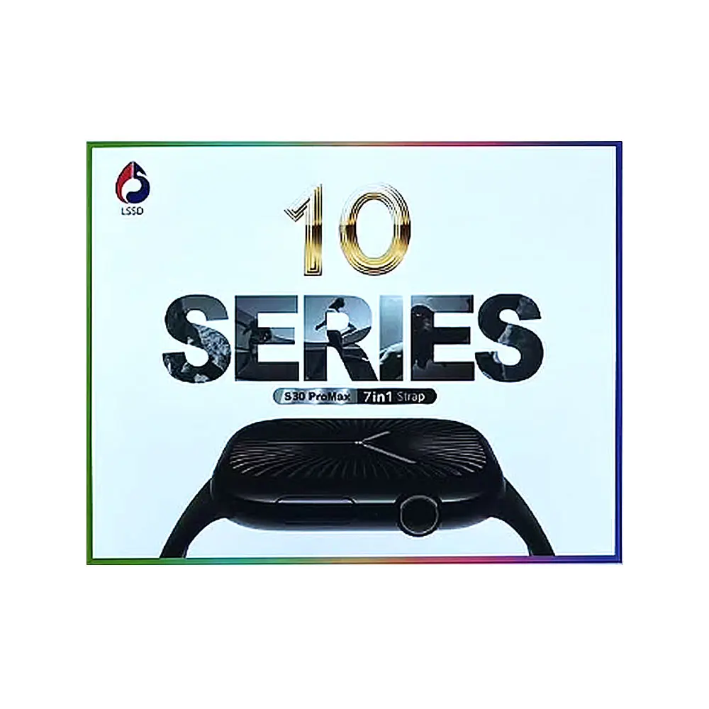 S30 PRO MAX 7 In 1 Series 10 Smart Watch With 7 Straps