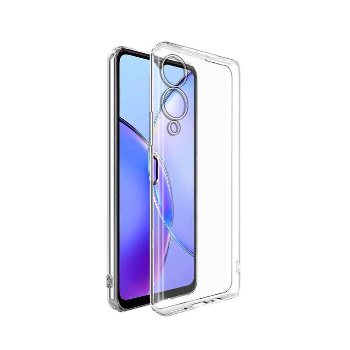 Vivo Y17S Dust Plug Transparent Back Case 