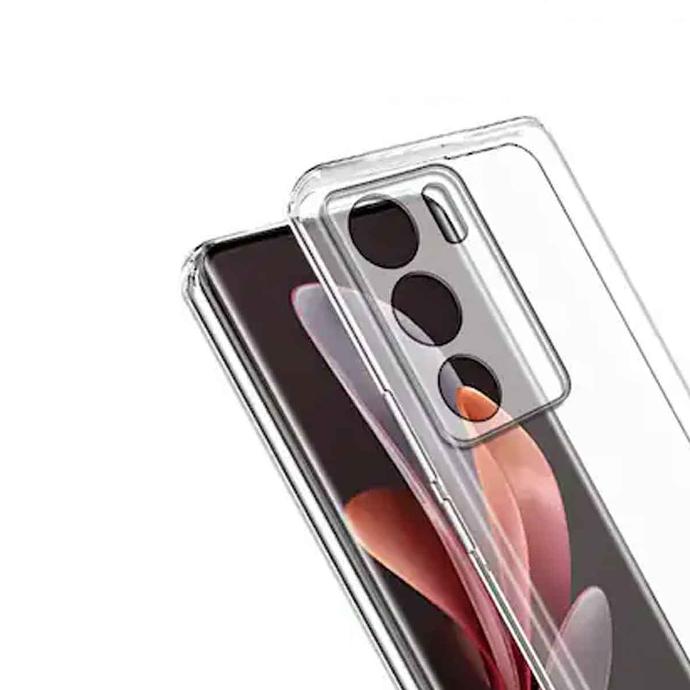 Vivo V29 5G Dust Plug Transparent Back Case