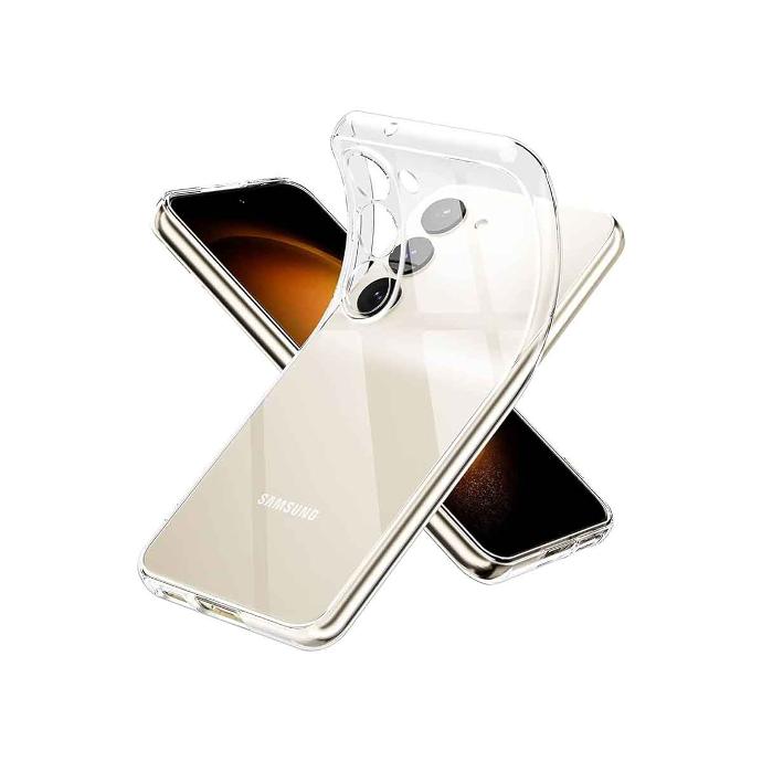 [PO7BSS23FE] Samsung S23 Fe 1.5mm TPU|Transparent Back Case
