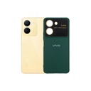 Vivo Y36 Green Soft Silicone Back Case with Camera Lens Protection