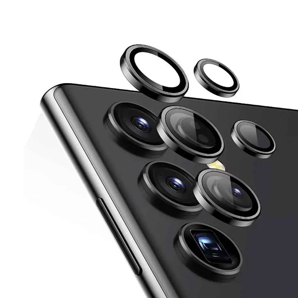 Samsung S23 Ultra & S24 Ultra Camera Rings - Black | Premium Quality