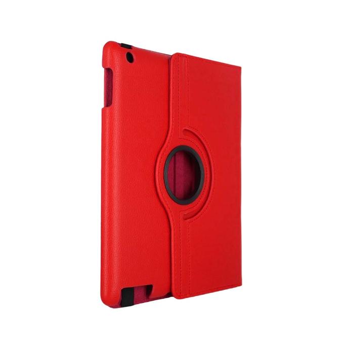 [PO47FBIPD2-5-4] Ipad 2/3/4 Rotate Tab Book (Red)