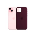 Iphone 15 Official Soft Silky Back Case (Maroon)