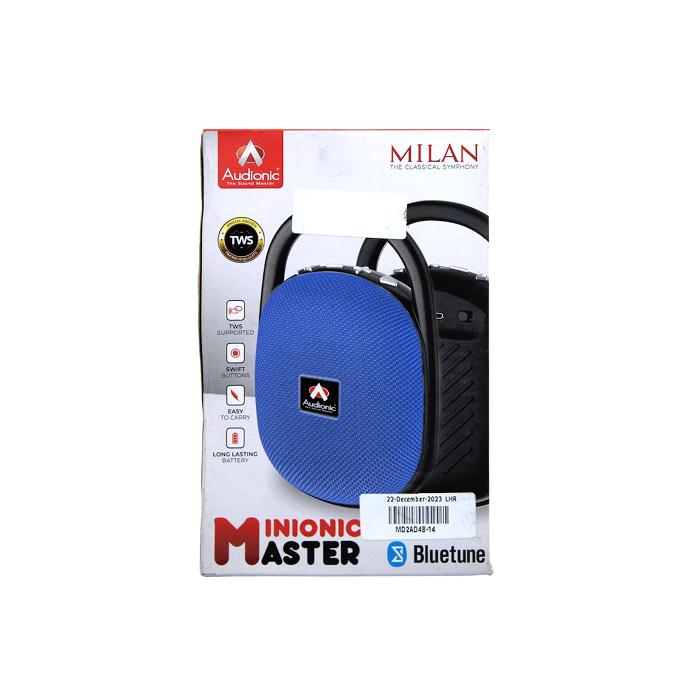 Audionic Milan Bluetooth Speaker - Stylish & Powerful Sound