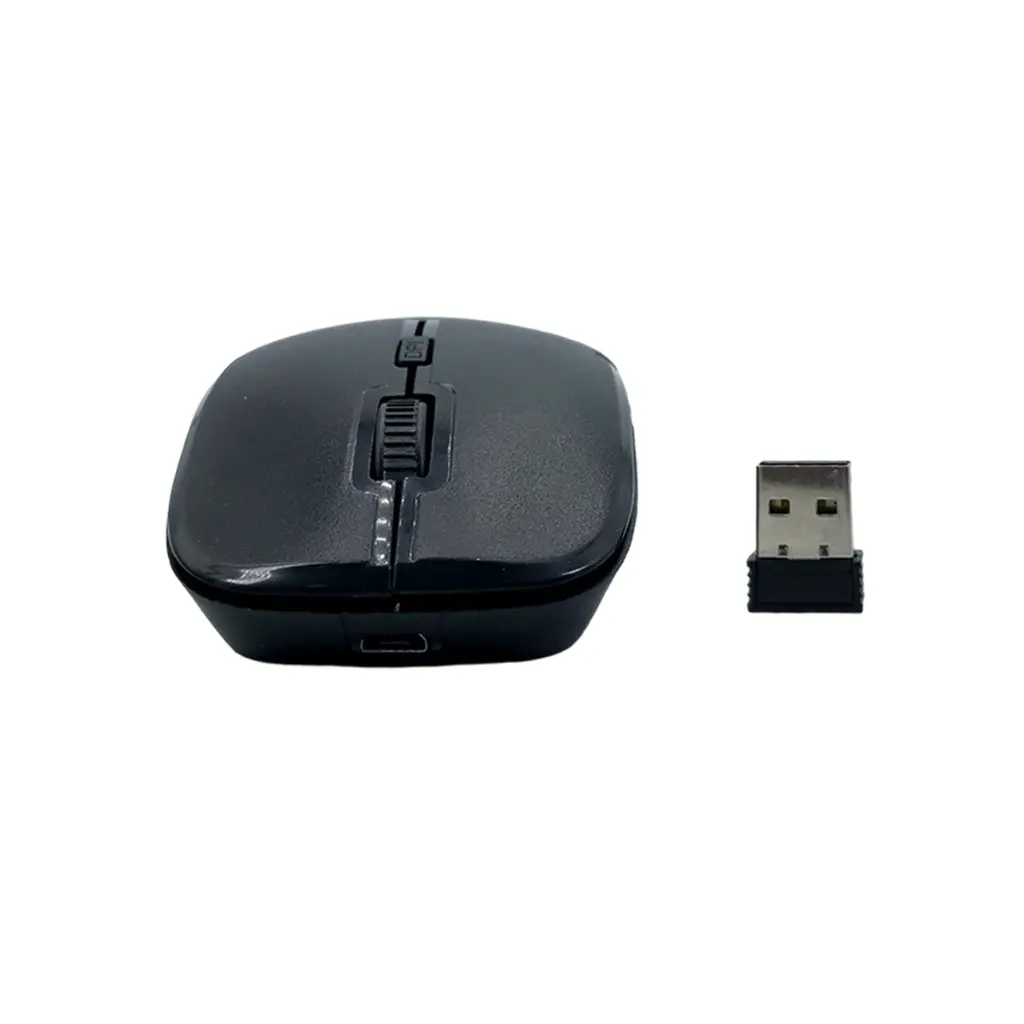 Wireless Rechargeable Mouse for PC - CPU Mouse W120 Eco-Friendly & Stylish