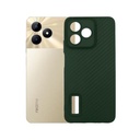 Oppo Realme C53|Realme C51 Carbon New Paper Back Case (Army Green)